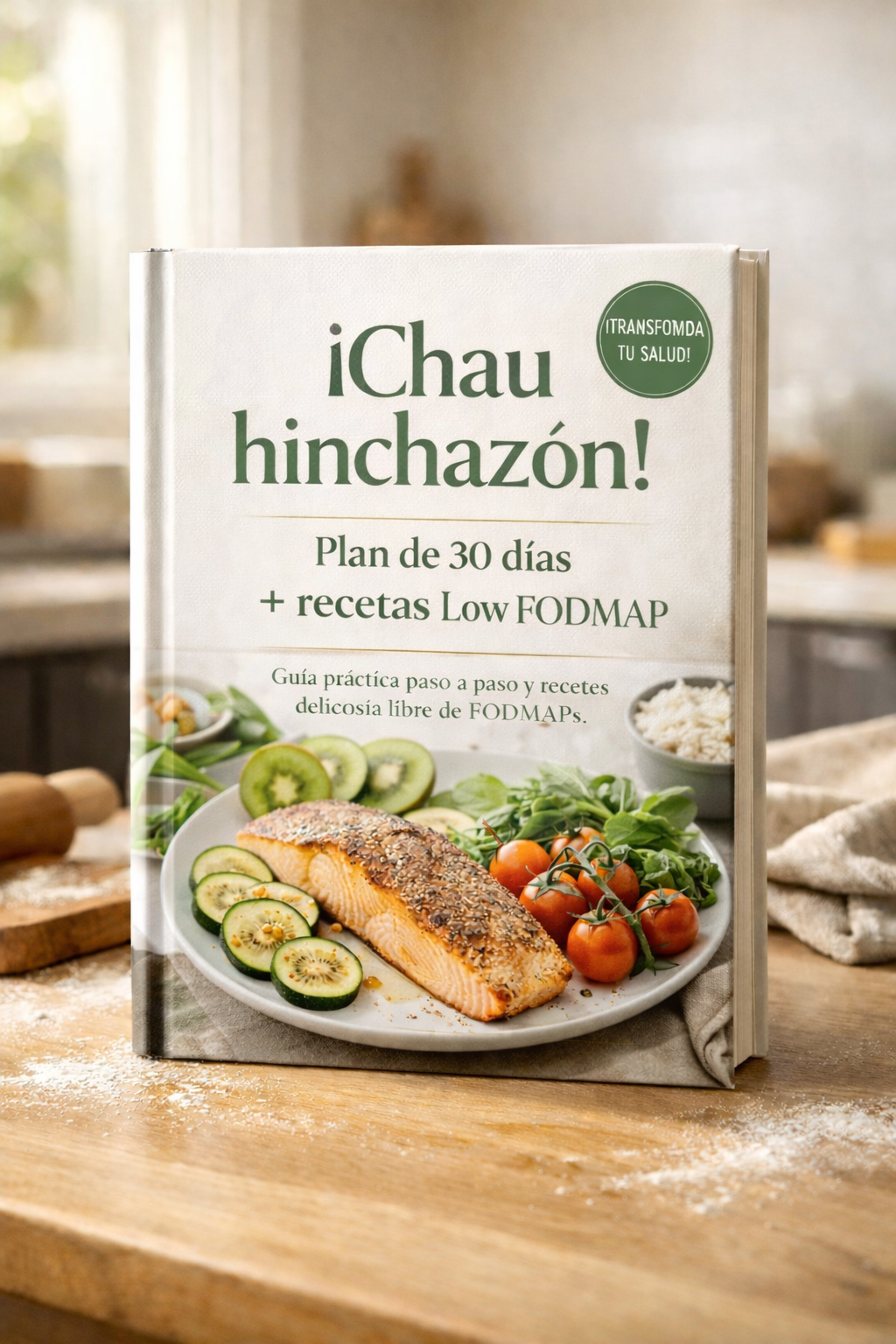 ¡Chau hinchazón! Plan de 30 días + recetas Low FODMAP